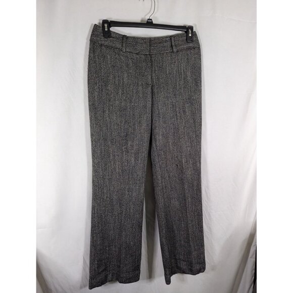 Ann Taylor Loft Womens Gray Dress Pants Size 6 Polyester/Rayon Blend - Picture 3 of 5